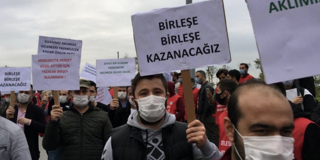 Çalışanlar Ankara'ya yürümek istedi, valilikten yasak geldi