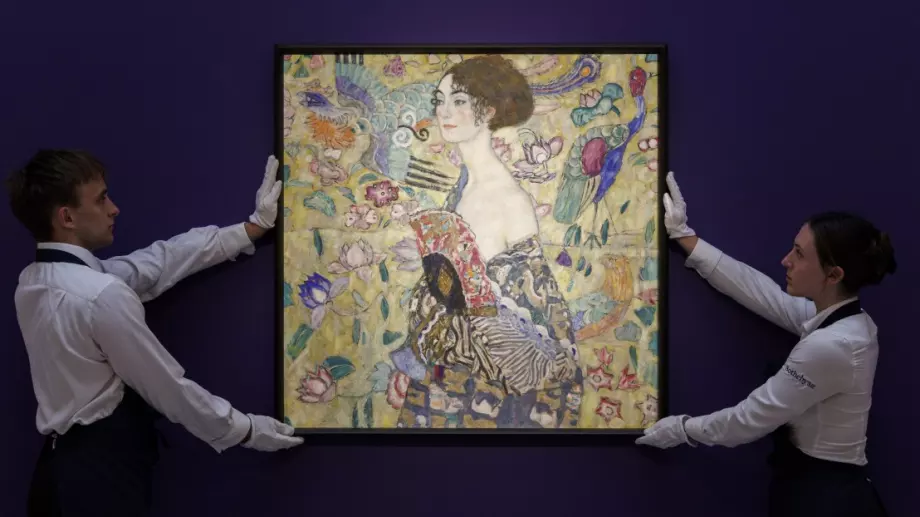 Gustav Klimt'in son portresi rekor fiyata satıldı...