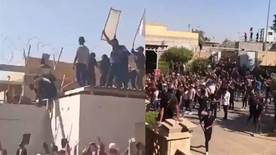 İsveç'in Irak Büyükelçiliği'ne Baskın!