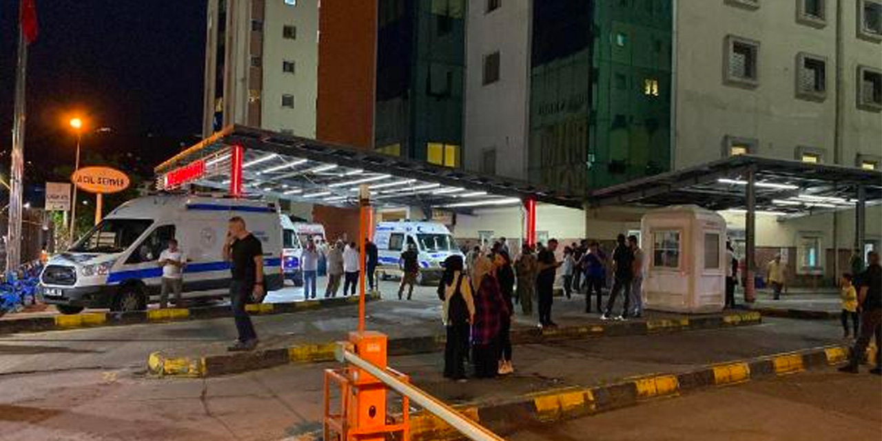 Rize Devlet Hastanesi Acil Servisi'nde silahlı hücum: 5 yaralı! O anlar kamerada