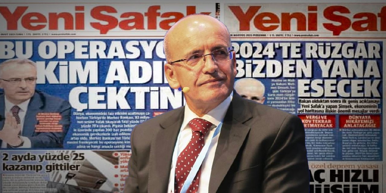 Mehmet Şimşek birinci söyleşisini 'Bu operasyonu kimin ismine çektiniz' diyen gazeteye verdi
