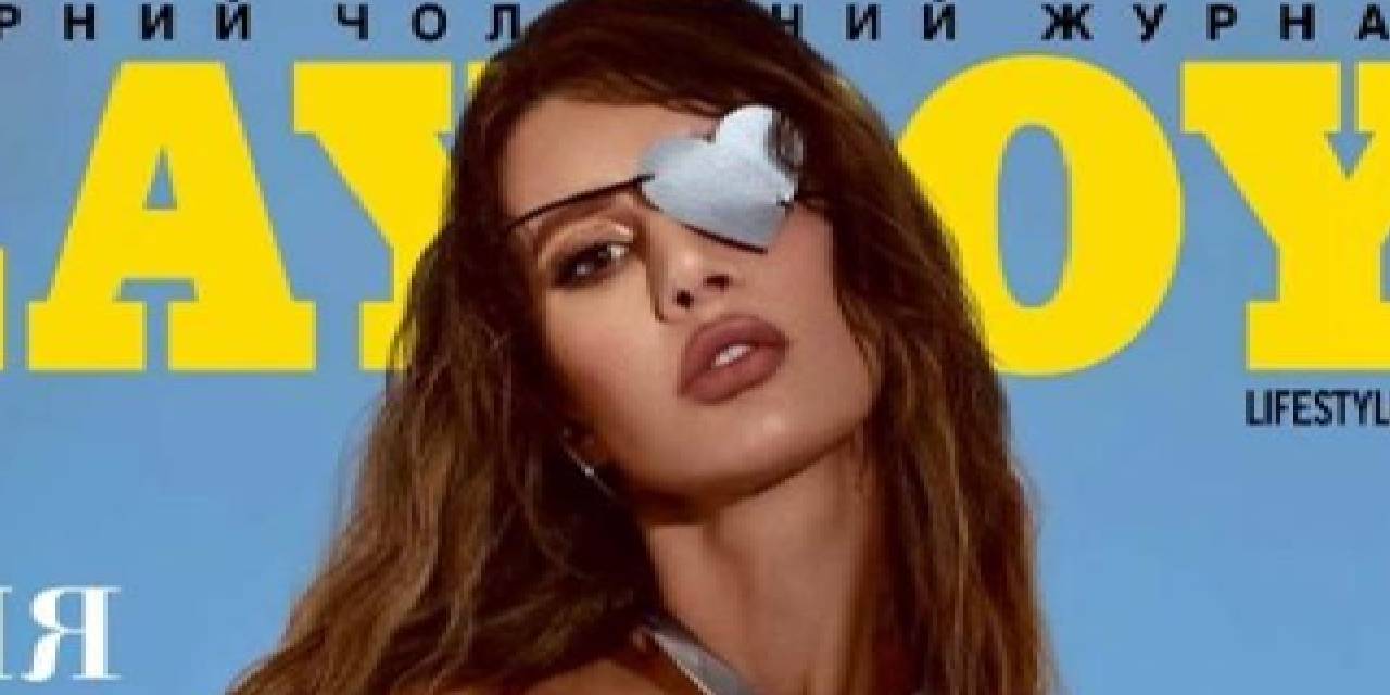 Savaşta yaralanan Ukraynalı model, Playboy'a poz verdi