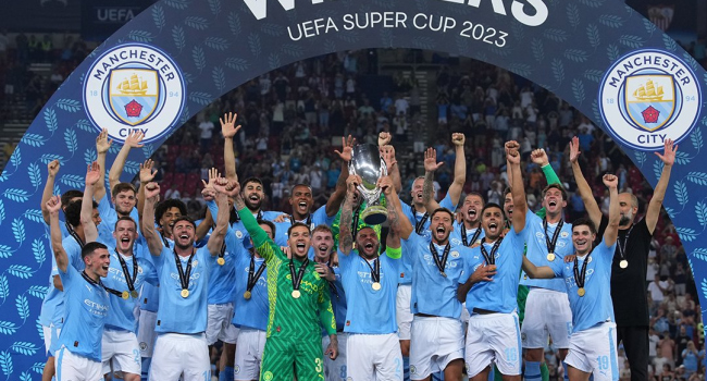 UEFA Muhteşem Kupa Manchester City'nin Oldu